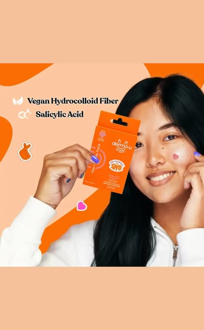 Dermo-U Anti-Acne Patch – Pink Heart - Image 3