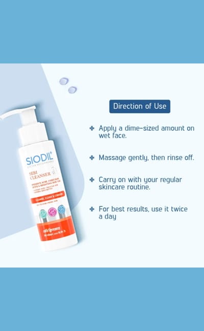 SIODIL Sebi Cleanser 100ml - Image 3