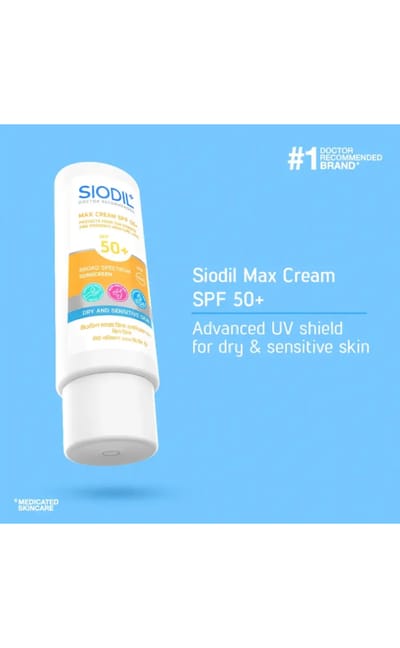 SIODIL for Max Cream SPF 50+ 100ml - Image 2