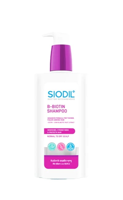 SIODIL B-Biotin Shampoo 200 ml - Image 1
