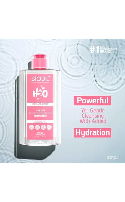 SIODIL H2O Micellar Water 150gm - Image 2