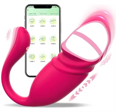 App Remote Control G Spot Vibrators Long Distance Thrusting Vibrating Egg Clitoral Stimulator Sexual Pleasure Sex Toys for Women