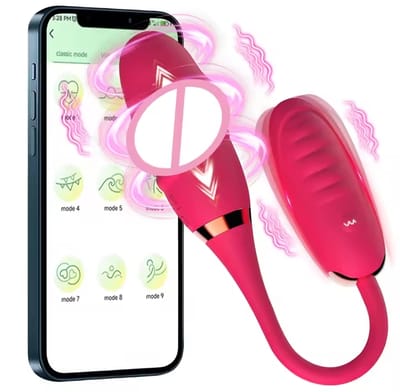 Wireless APP Controlled Telescopic Vibrator & Anal Plug Female Clitoral Stimulator Anal Massager Adult Sex Toys for Adult