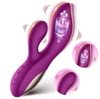 10 Powerful Vibration Modes Rabbit Vibrator G Spot Massager Clitoris Stimulator for Women Sex Toys Shop Adults Goods for Female