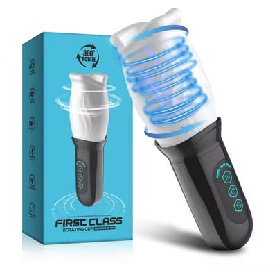 Rotating Vibrating Masturbator for Man Penis Glans Training Massager Male Masturbation Vibrators Erotic Orgasm Sex Toys for Men