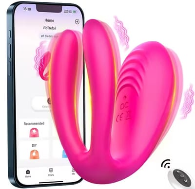 Wearable App Remote Control Vibrator G Spot Clitoral Penis Stimulator 10 Modes Dildo Sexual Pleasure Tools Sex Women