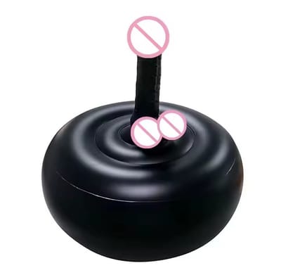 Inflatable Sex Sofa Cusion with Masturbator Dildo Durable Sex Furniture Game Inflatable Chair Ball Sex Toy for Women Couple
