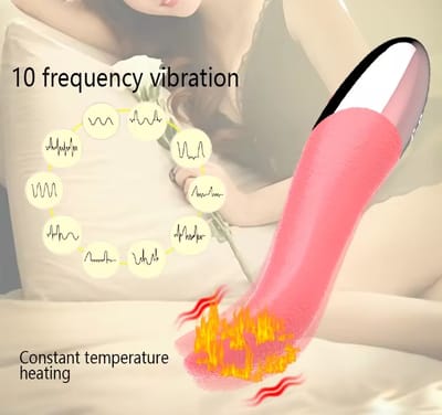 Tongue Vibrator For Female Tongue Licking Clitoral G-spot Stimulator Oral Sex Vaginal Masturbator Sex Toys For Women