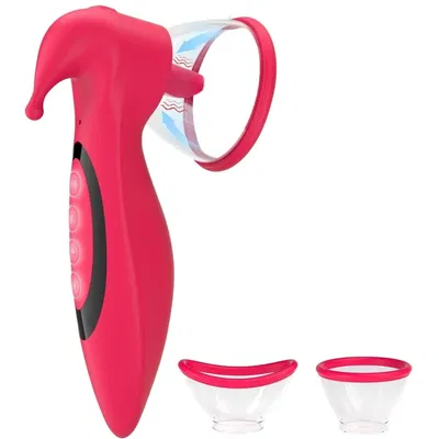 Powerful Sucking Vibrator for Women Tongue Licking Vibrating Clitoris Sucker Vibrator Nipple Stimulator Adults Sex Toy