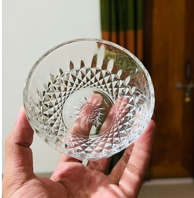 Glass Firni Bati Set 6 pcs-কাচের নাস্তা বাটি সেট -৬ পিছ #22B - Image 4