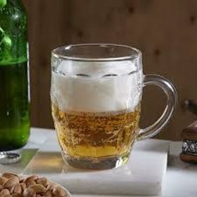 Glass Water Mug Jambu Size 595Ml-জাম্বু সাইজ কাচের মগ #09 - Image 2
