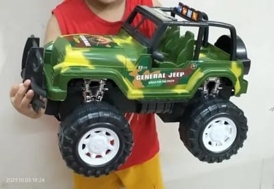 বড় সাইজ জিপ খেলনা গাড়ি / Big size jeep toy car - Image 1