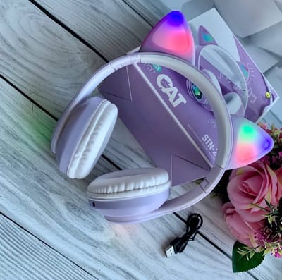 Cat RGB Lighting Headphone - STN 28 Headset