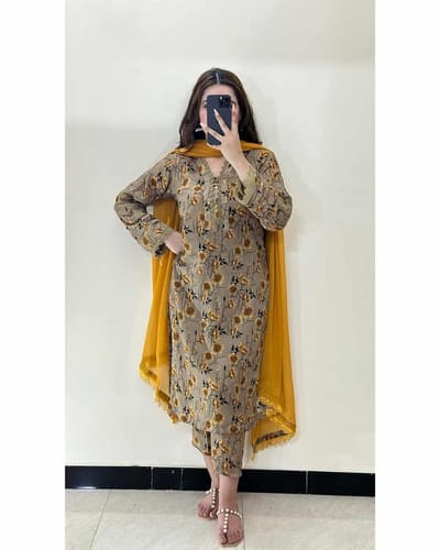 ফুল-বাহার  থ্রি-পিস সেট - Image 1