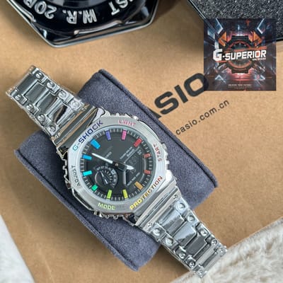G shock || AAA Grade || Japan Machine || GM1A-Rainbow