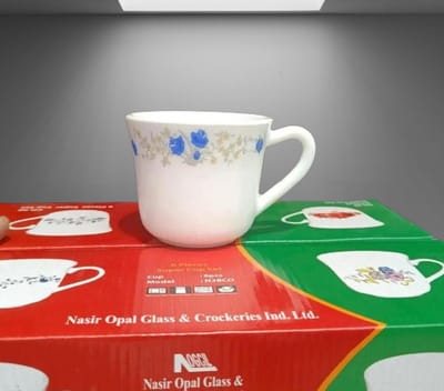 চায়ের কাপ সেট ৬ টি কাপ - Pirex Ceramics Tea Cup #pirex - Image 1