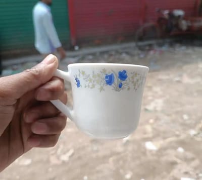 চায়ের কাপ সেট ৬ টি কাপ - Pirex Ceramics Tea Cup #pirex - Image 2