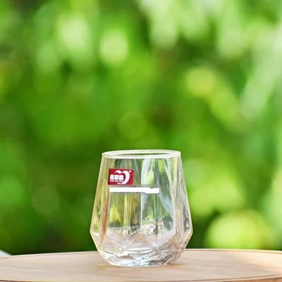 Glasses for Scotch, Bourbon, and Cocktail Drinks WINE GLASS -310ML কাচের শরবত  গ্লাস - Image 1