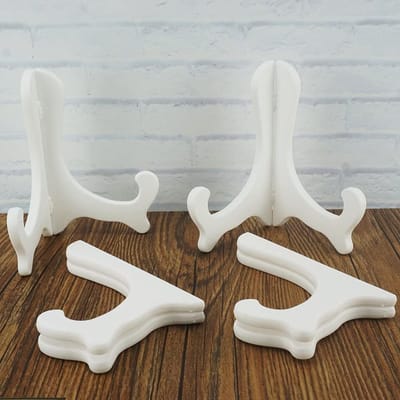 প্লেট বা পিকচার সাজানোর স্টেন্ড -১২ পিছ- Plate Holder Stand Display Stands Picture Frame - Image 1