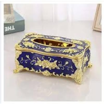 ফাইবার প্লাস্টিকের লাক্সারি টিস্যু বক্স-Luxury E Style Tissue Box - Image 3