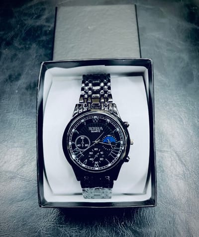 ROSRA Stainless Steel Analog Men Watch - Image 3