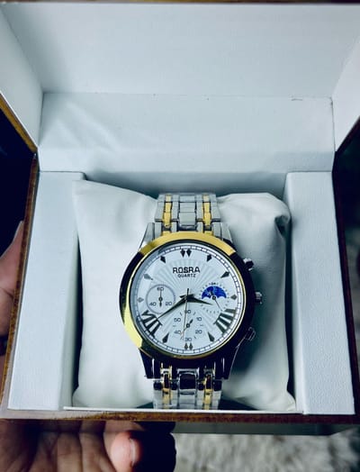 ROSRA Stainless Steel Analog Men Watch - Image 5