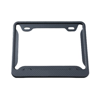 All Motorcycle Number Plate frame Cover Fiver plastic - Image 2