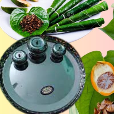 Beautiful SS Steel Pandan With 3 pot- পানদান - Image 2