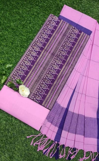 আড়ং কটন থ্রি পিস - Image 2