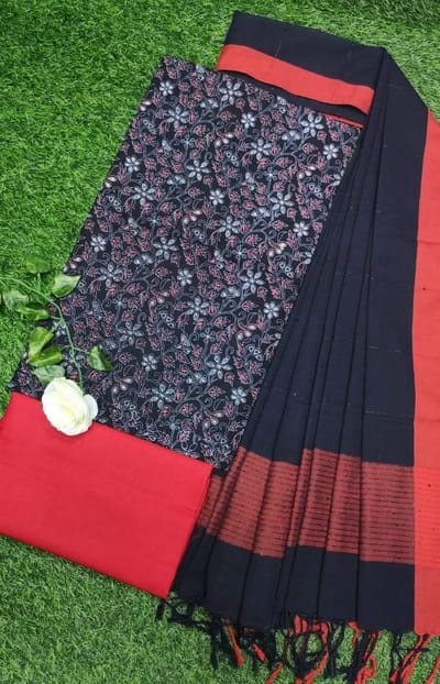 আড়ং কটন থ্রি পিস - Image 3