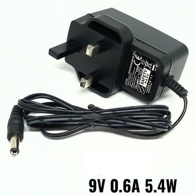 9V 0.6A 5.4W Adapter Charger Power Supply for Router - Multi Plug - Image 1