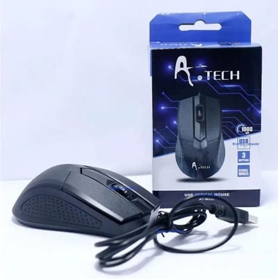 A.Tech Wired Mouse good - Image 2