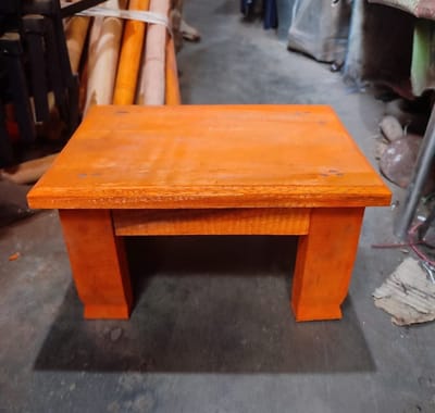 wooden stool. Kater tool - কাঠের বসার টুল - Image 2