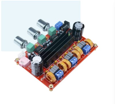 TPA3116 Amplifier Circuit 50Wx2+100W 2.1 Channel Digital Audio Amplifier TPA3116 D2 Subwoofer Amplifier Circuit For Speaker Power DC 12-24V Home Entertainment Receivers & Amplifiers