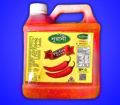 Nurani Chilli Sauce নূরানী চিলি সস 5litter.