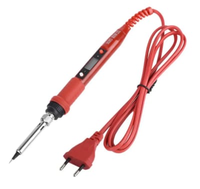 220V 80W Lcd Electric Soldering Iron 908S Adjustable Temperature Solder Iron with Quality Soldering Iron Tips and Kits Eu Plug