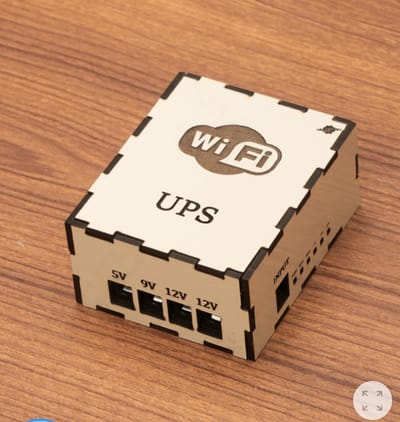 Mini Router UPS Borad Box - Only Box (Circuit Not included)