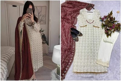 পদ্মজা ভাইরাল সিকোয়েন্স কামিজ সেট - Image 1