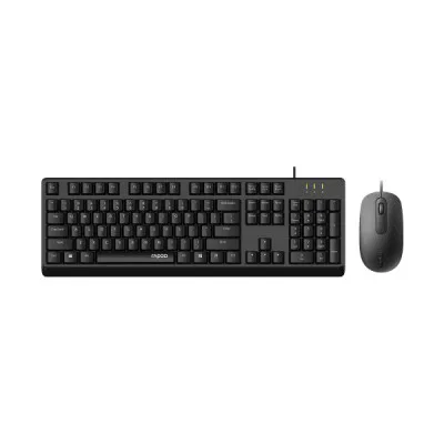 Rapoo X130PRO Wired Optical Mouse & Keyboard Combo - Image 3