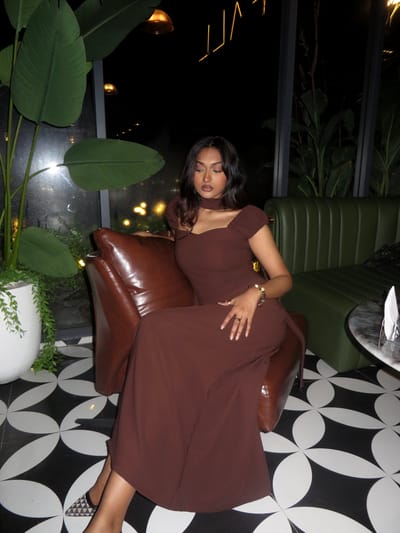 Coffee'd Up Dress - Image 2