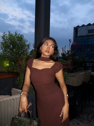 Coffee'd Up Dress - Image 3