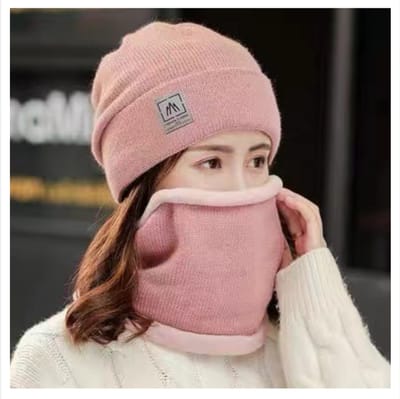 unisex Winter Knitted Beanie+Scarf Sets  (M-014)