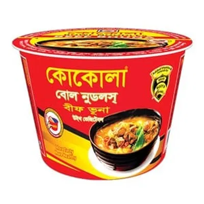 COcola noodles beef bhuna