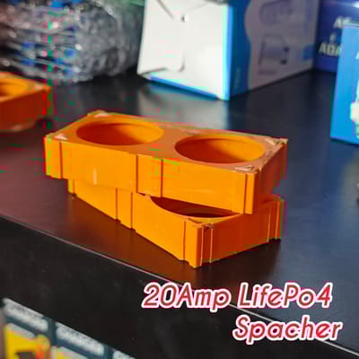 17Amp 20Amp LifePo4 Battery Spacher