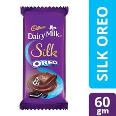 Cadbury daily milk chocolate Oreo 60mg