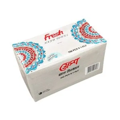 Fresh tissue hand towel