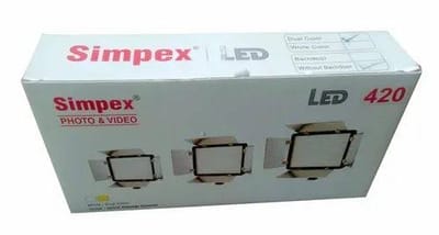 Colour Led Video Light for Photography and Videography