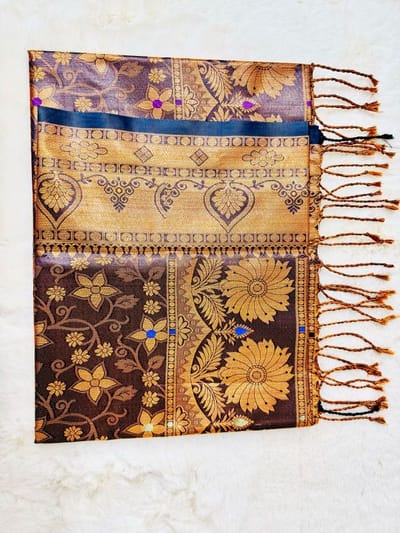 Soft silk katan sharee