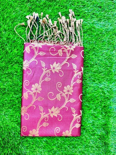 Soft silk katan sharee