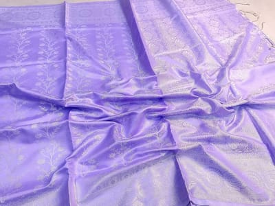 Soft silk katan sharee